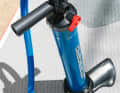The pump is supplied with inflatable WindSUPs.