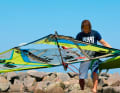 Duct tape works well, but in such cases the sailmaker may have to get involved