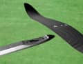 Photo 3: The lightweight carbon wings are sometimes only attached and screwed together, as with the NeilPryde F4 (3), AHD (8) and BIC (no photo). However, the manufacturers' many years of experience should guarantee the durability of this connection too.