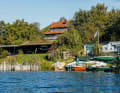 Boarding point at Fuhlensee near Wahlstorf.