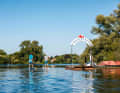 You can top up your paddling calories at many places along the route - like here in Preetz.