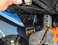 Remove the tang from the extension and stow it away, e.g. in the tamp pocket