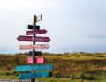 The signpost in Apelviken awakens a longing.