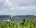 The typical lagoon conditions can also be found in Wolin: Small chop and endless space!