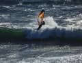 Windsurfing pro Flo Jung "at work"