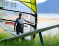 Andreas Dachsberger - the man from Tegernsee has thrown himself into the Chiemsee Marathon.