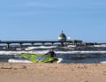 Auf der Insel Usedom kommen die Ostwinde besonders gut und stark an.