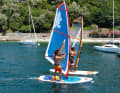 From feather-light compact rigs (RRD, left) and special "SUP sails" (Starboard, left) to compact step-up rigs, everything is included in the test.