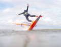 Und den No Handed Burner hat er sich auch gleich draufgeschafft