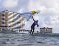 The conditions off Westerland were once again challenging