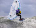 Timing and safe moves were required in the waves