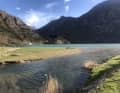 The first place they visited was Lago di Cavazzo.