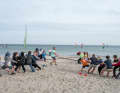Dennis Müllers Kidscamp beim Surf-Festival 2024
