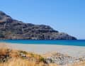 Tymbaki windsurfing spot on Crete