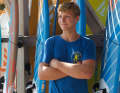 Franz Kühnlein has been working as a beach assistant on Karpathos for several summers now