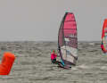 Anton Richter took third place in the fin race
