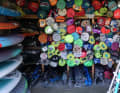 The selection in the shop is large - sometimes too large for newcomers