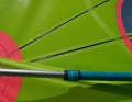 Radiale Carbon-Verstärkungen.