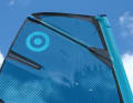 The two trim points are closer together than on the NeilPryde Atlas.