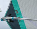 Two eyelets on the outhaul....