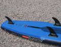 The WindSUP STX Cruiser Crossover 11'0'' x 32'' in a surf test