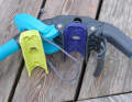 The head piece can be adapted to RDM or SDM with two adapters. The adapters are firmly clipped into place.
