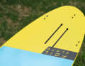 JP offers a little more room to manoeuvre, the foil can be pushed back a little for windsurf foiling and then fits in well with the loop position.