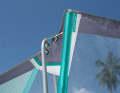 The GunSails Re-Rapid 7.2 in the surf test