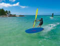 Exocet Cross 114: The unique thing about this board group: you can glide on it and learn the power jibe, but also try your first airjibes or spocks.