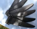 Wide sterns with long, straight fins, which are usually not included in the scope of delivery.