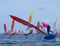 Fabian Wolf won both foil slaloms.