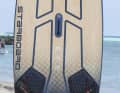 The Starboard Futura 110 in a surf test
