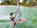 The Starboard Futura 110 in a surf test