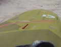 The deck is kept very flat towards the bow