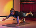 Bird Dog: Start in a four-footed stance, then move your arms and legs to opposite sides of the...