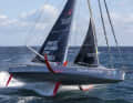 Auch Boris Herrmann und seine Gegner in der Imoca-Klasse nutzen Foils, allerdings sogenannte J- oder L-Foils.