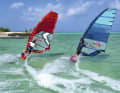 Whether in the bend or on the straight: Freeride sails without camber cut a good figure almost everywhere