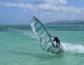 The GunSails Re-Rapid 7.2 in the surf test
