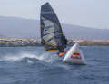 Riders like Taty Frans, an absolute advocate of fin slalom and a freestyler at the same time, will love Slalom-X.