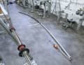 More than 100 bending tests: once with the same tensile force (125 kilos) - and additionally up to a specified deflection (35 cm) in the centre.