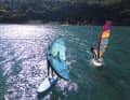 Drei zum richtigen Windsurfen nur mittelprächtige Tage boten am Gardasee beste Bedingungen für WindSUPs. Gepaddelt wurde in Bayern auf dem See.