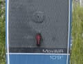 The WindSUP Gunsails Mov'Air 10'9'' x 34'' in a surf test