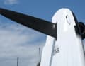 The test board was equipped with a 48 mm fin from MFC