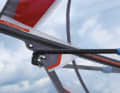 The two eyelets on the outhaul are close together