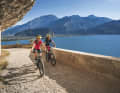 The Ponale road is one of the most popular biking routes in the area with breathtaking views.  However, you are never alone here.