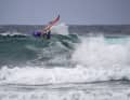 Local hero Sarah Hauser dominated in Ho'okipa,