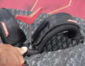 Severne relies on Allen keys from the straps to the fins.