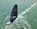 The copter can hardly follow: Freerace sails are perfect for top speed even in medium winds and on half-wind courses.