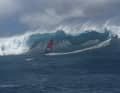 Martin Ovsik, who has no sea in his home country, let alone waves, felt the full force of the ocean.
