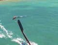 Autorin Julienne  Lippertz ist nicht  nur begeisterte  Windsurferin und  Trainerin, sondern  filmt und fotografiert schon lange mit  der Drohne.